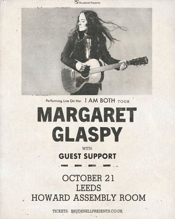 MARGARET GLASPY - I AM BOTH TOUR Margaret Glaspy at HOWARD ASSEMBLY ROOM on 21 October 2026 gig poster