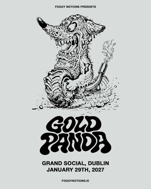 GOLD PANDA at GRAND SOCIAL on 29 January 2027 gig poster