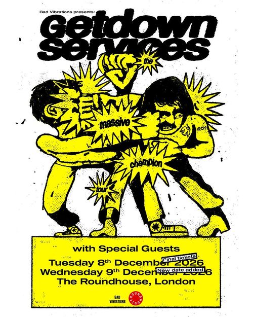 Get Down Samoes the massive champion tour Get Down Samoes december 2026 tour poster