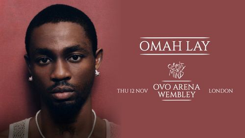 OMAH LAY at OVO ARENA WEMBLEY on 12 November 2026 gig poster