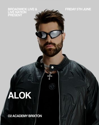 ALOK at O2 Academy Brixton on 5 June 2026 gig poster