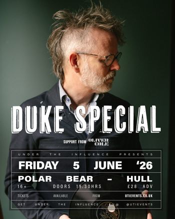 DUKE SPECIAL OLIVER COLE at Polar Bear on 5 June 2026 gig poster