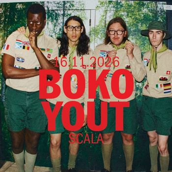 BOKO YOUT at SCALA on 16 November 2026 gig poster