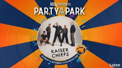 PARTY IN THE PARK Kaiser Chiefs at Stockwood Park on 12 September 2026 gig poster
