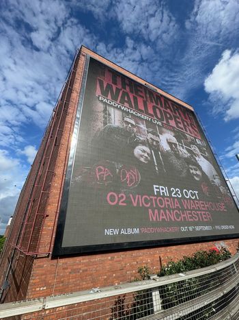 THE MARTIN WALLOPERS at O2 VICTORIA WAREHOUSE on 23 October 2026 gig poster