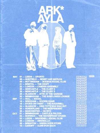 ARK* AYLA ARK AYLA at Attic at the Garage on 29 May 2026 gig poster