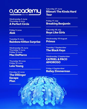O2 Academy Brixton Events Alok at O2 Academy Brixton on 5 June 2026 gig poster