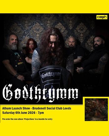 Godthrymm - Album Launch Show Godthrymm at Brudenell Social Club on 6 June 2026 gig poster