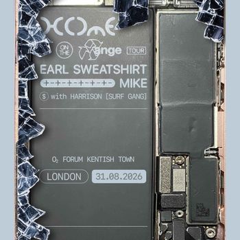 EARL SWEATSHIRT & MIKE Earl Sweatshirt, HARRISON [SURF GANG], M.I.K.E. at O2 FORUM KENTISH TOWN on 31 August 2026 gig poster