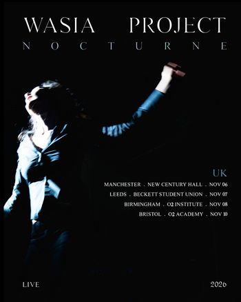 Wasia Project Nocturne Wasia Project november 2026 tour poster