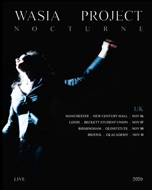 Wasia Project Nocturne Wasia Project november 2026 tour poster