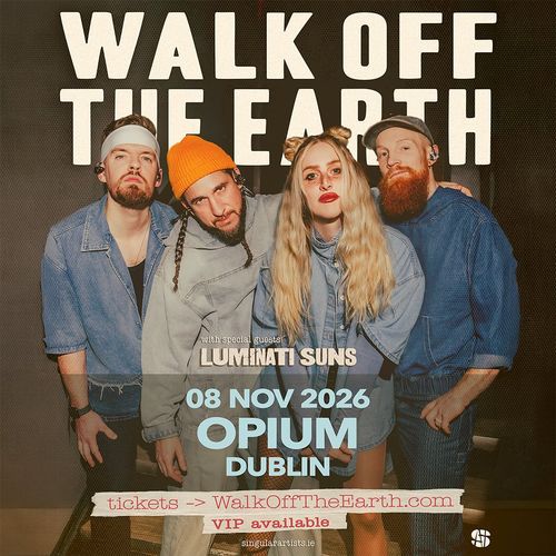 WALK OFF THE EARTH Luminati Suns at OPIUM on 8 November 2026 gig poster