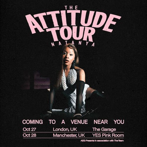 The Attitude Tour Natanya Natanya october 2026 tour poster