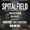 SPITALFIELD - UK TOUR 2026 SPITALFIELD, Jonah Matranga, Jon Walker gig poster