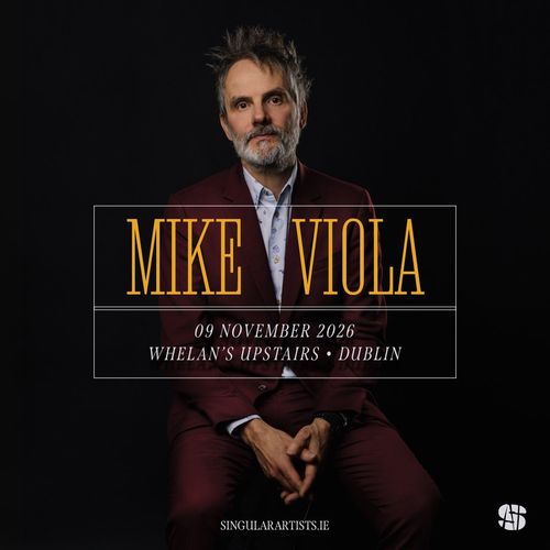 MIKE VIOLA at Whelan’s Upstairs on 9 November 2026 gig poster