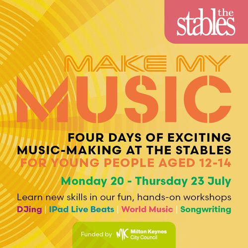 Make My Music Songwriting, DJing, IPad Live Beats, World Music july 2026 tour poster