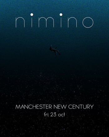 nimino at New Century on 23 October 2026 gig poster