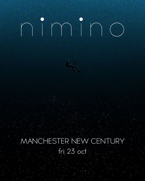 nimino at New Century on 23 October 2026 gig poster