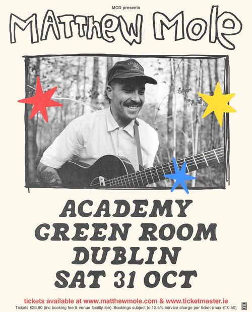 MATTHEW MOLE at Academy Green Room on 31 October 2026 gig poster