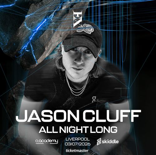 JASON CLUFF ALL NIGHT LONG Jason Cluff at O2 Academy on 3 July 2026 gig poster