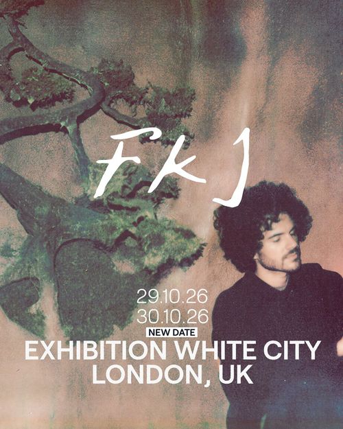FKJ october 2026 tour poster