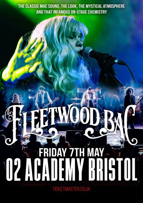 FLEETWOOD BAC at 02 Academy on 7 May 2026 gig poster