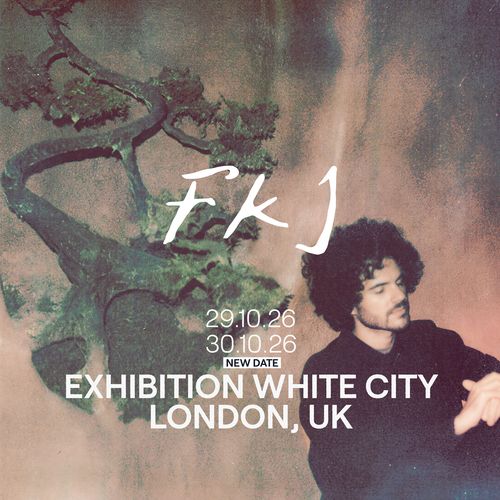 FKJ october 2026 tour poster
