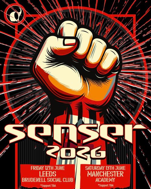 Senser 2026 Senser june 2026 tour poster