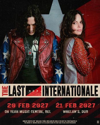 The Last Internationale february 2027 tour poster