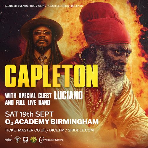CAPLETON バーチャルボーイＡ ｔ ｓ ｕ at O2 Academy Birmingham on 19 September 2026 gig poster