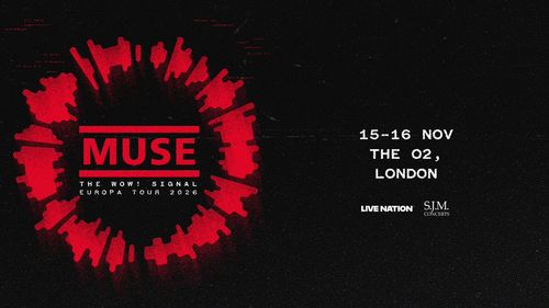 MUSE - The Wow! Signal Europa Tour 2026 Muse november 2026 tour poster