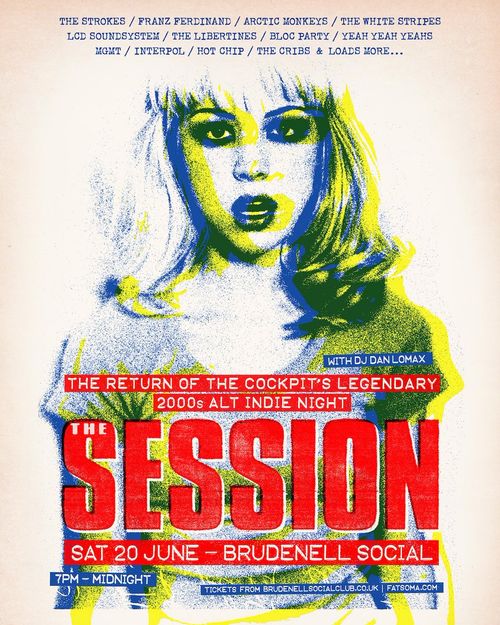 THE SESSION DJ Dan Lomax at Brudenell Social on 20 June 2026 gig poster