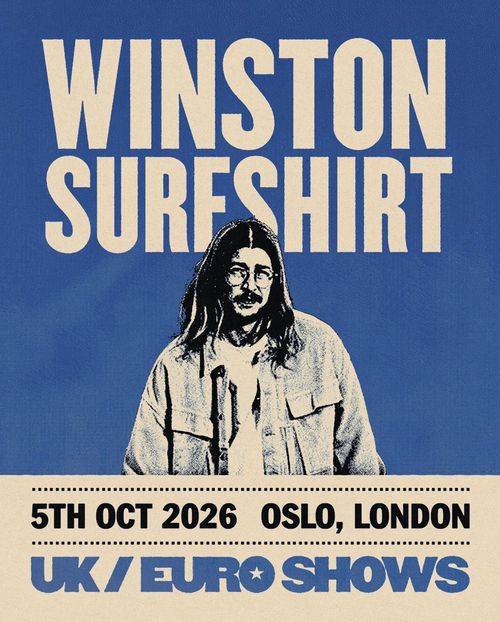 WINSTON SURESHIRT at Oslo on 5 October 2026 gig poster