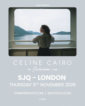 CELINE CAIRO - The Paracas Tour Celine Cairo at SJQ on 5 November 2026 gig poster
