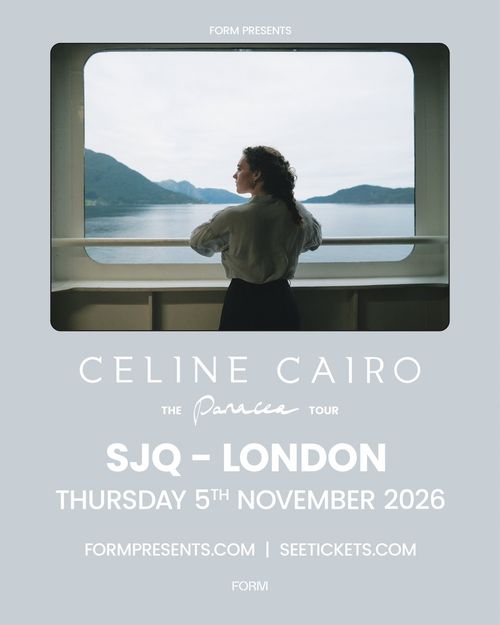 CELINE CAIRO - The Paracas Tour Celine Cairo at SJQ on 5 November 2026 gig poster