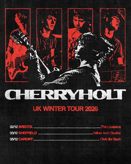 CHERRYHOLT UK WINTER TOUR 2026 Cherryholt december 2026 tour poster