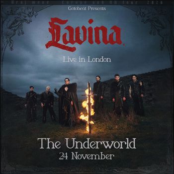 Lavina - Live in London Lavina at The Underworld on 24 November 2026 gig poster