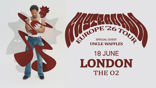 KAYTRANADA - EUROPE '26 TOUR Uncle Waffles, KAYTRANADA at THE O2 on 18 June 2026 gig poster