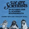 TWENTY YEARS OF we are Scientists We Are Scientists gig poster