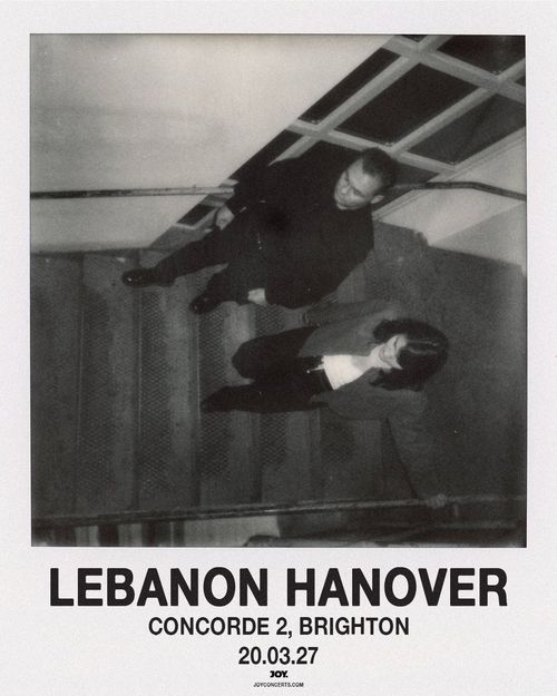 LEBANON HANOVER at Concorde 2 on 20 March 2027 gig poster
