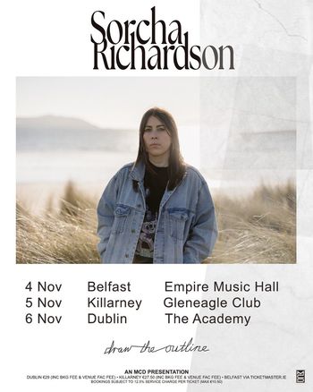 Sorcha Richardson at Empire Music Hall on 4 November 2024 gig poster
