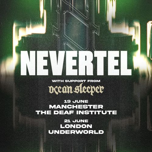 NEVERTEL Ocean Sleeper june 2026 tour poster
