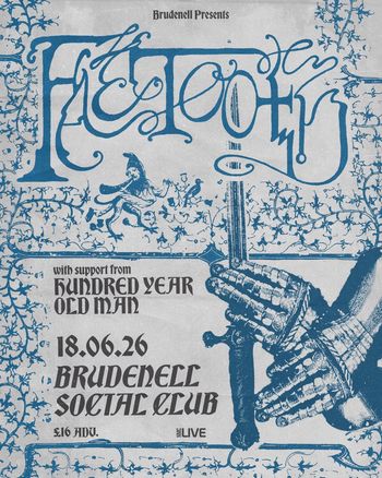 Fleeto Hundred Year Old Man at Brudenell Social Club on 18 June 2026 gig poster