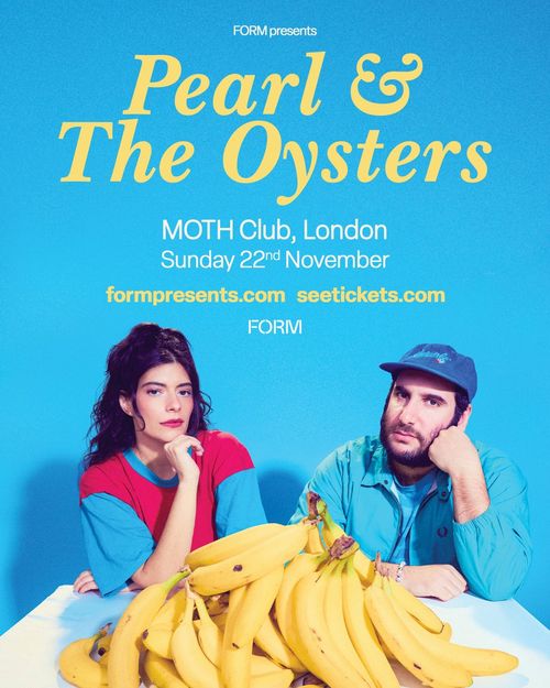Pearl & The Oysters at MOTH Club on 22 November 2026 gig poster