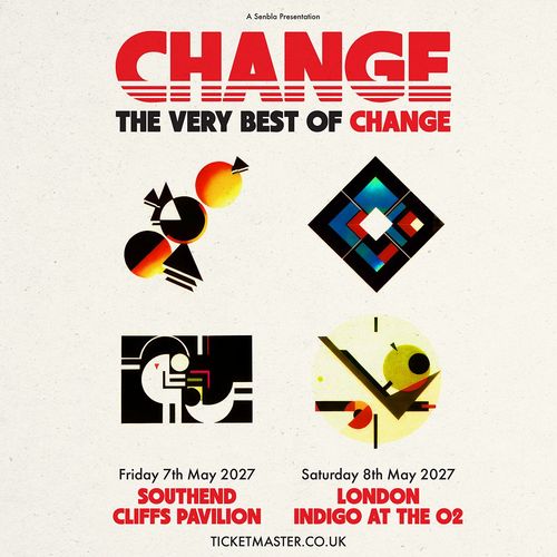 CHANGE - THE VERY BEST OF CHANGE Change may 2027 tour poster