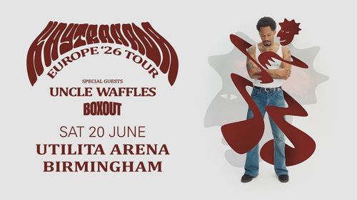 HAYCENADO EUROPE '26 TOUR Uncle Waffles, HAYCENADO, BOXOUT at UTILITA ARENA on 20 June 2026 gig poster