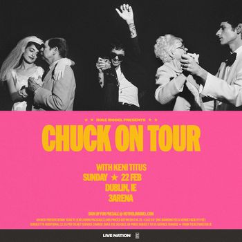 CHUCK ON TOUR ROLE MODEL, Keni Titus at 3Arena on 22 February 2026 gig poster