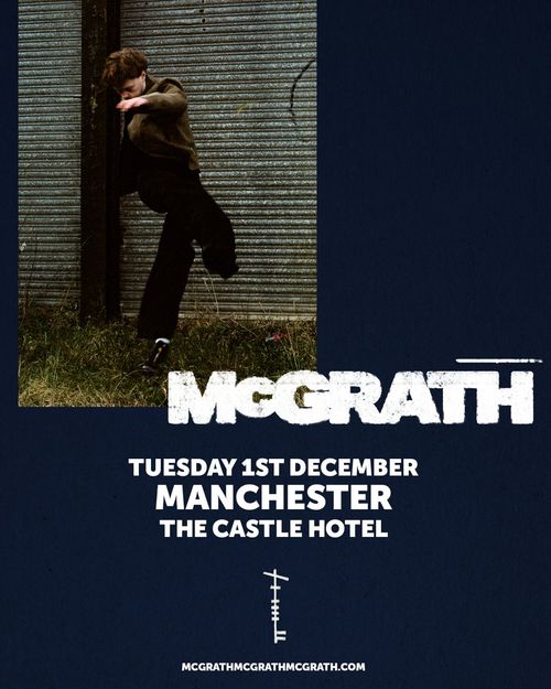 McGrath at The Castle Hotel on 1 December 2026 gig poster