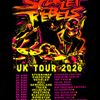 Scarlet Rebels UK Tour 2026 Scarlet Rebels gig poster