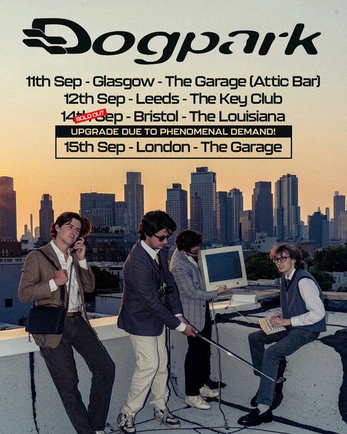 Dogpark september 2026 tour poster